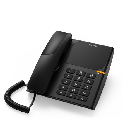 Стационарен телефон Alcatel T28 – черен – снимка 1