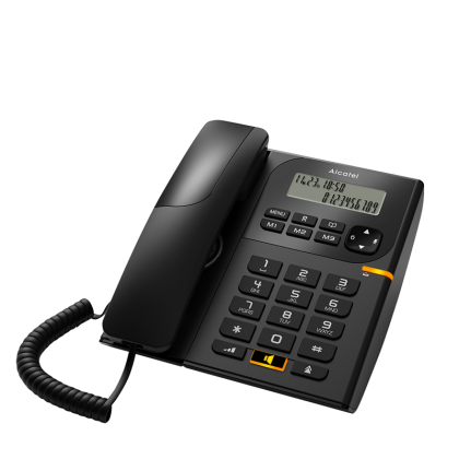 Стационарен телефон Alcatel T58 – черен – снимка 1