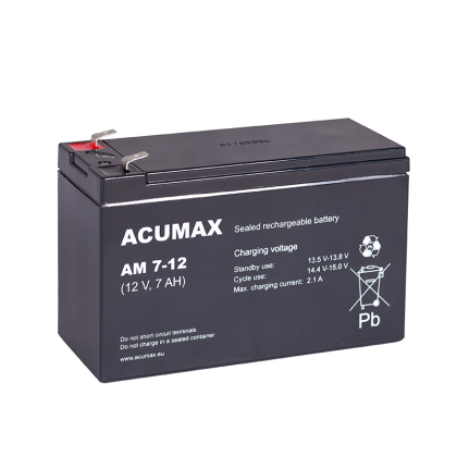 Акумулатор ACUMAX 12V/7AH – снимка 1