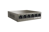 6 Портов Управляем Гигабитов PoE Мрежов Комутатор (Суич) IP-COM G2206P-4-63W