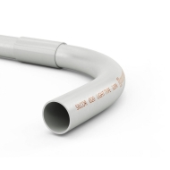L-съединение за твърди тръби SILCOR, вътрешно полагане Ø20 Kuovidis SILCOR BEND Ф20