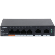 6 Портов Управляем PoE Мрежов Комутатор (Суич) DAHUA CS4006-4GT-60