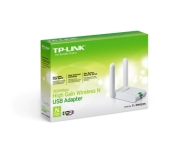 Безжичен адаптер TP-LINK TL-WN822N USB N300 Atheros 2T2R 2.4GHz 802.11n/g/