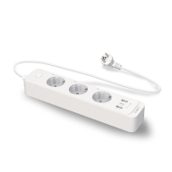 Интелигентен разклонител TP-Link Tapo P300, WiFi, 3 гнезда, 2300W, 10A, 1,5 метр