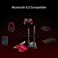 Безжичен адаптер TP-LINK Archer TX3000E, AC2400, Wi-Fi 6, PCI Express, Bluetooth