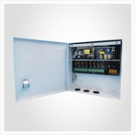 Захранващ  блок 12V/5A 8 изхода метална кутия ANDGOOD SIWD1205-08C