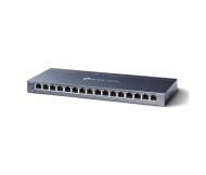 Комутатор TP-LINK TL-SG116, 16x GbE портa, неуправляем, настолен