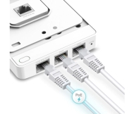 Tочка за достъп TP-LINK EAP235-Wall, AC1200, 4x10/100/1000Mbit портa, PoE