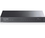 Комутатор TP-LINK TL-SG2008, 8x 10/100/1000 RJ45, VLAN, PoE in via Port 8