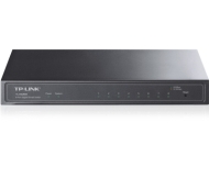 Комутатор TP-LINK TL-SG2008, 8x 10/100/1000 RJ45, VLAN, PoE in via Port 8