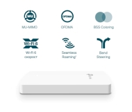 Tочка за достъп TP-LINK EAP615-Wall, AX1800, 4x10/100/1000Mbit портa, PoE