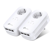 Адаптер за мрежа TP-LINK TL-PA8030P KIT, AV1200, 3x GbE порта, AC гнездо, компл.