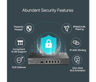 VPN Маршрутизатор TP-Link ER7206, 1G SFP WAN ports, 2G LAN ports, Omada