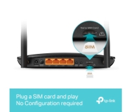 Безжичен рутер TP-LINK Archer MR500, AC1200, 4G Cat4 50/150M, 4 FE ports, SIM