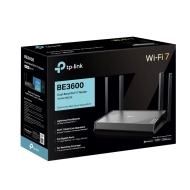 2-лентов Wi-Fi 7 рутер TP-Link Archer BE220 (BE3600) – Dual-Band BE3600, Gigabit портове, EasyMesh