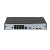 8 канален Compact 1U 8PoE Lite мрежов видеорекордер(NVR) DAHUA NVR4108HS-8P-4KS3