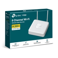 NVR TP-Link VIGI NVR1108H-W – 8-канален Wi-Fi мрежови видеорекордер, 4K HDMI, H.265+