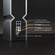 TP-Link Archer BE800 – BE19000 Tri-Band Wi-Fi 7 рутер, 2× 10G порта, 4× 2.5G LAN, EasyMesh