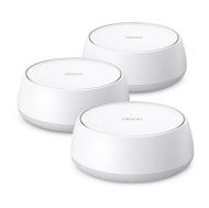 TP-Link Deco BE25 (3-pack) – BE3600 Wi-Fi 7 Mesh система, 2× 2.5G порта, HomeShield, AI Roaming