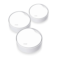 TP-Link Deco X50-PoE (3-pack) – AX3000 Wi-Fi 6 Mesh система с PoE, 2.5G порт, HomeShield