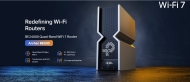 TP-Link Archer BE900 – BE24000 Quad-Band Wi-Fi 7 рутер, 2× 10G порта, 4× 2.5G LAN, Touch дисплей