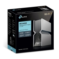 TP-Link Archer BE900 – BE24000 Quad-Band Wi-Fi 7 рутер, 2× 10G порта, 4× 2.5G LAN, Touch дисплей