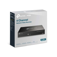 4-канален IP NVR VIGI NVR1004H – 4K HDMI, H.265+, 1×HDD 10 TB