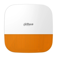 Dahua DHI-ARA13-W2(868) – безжична външна сирена AirShield, жълт строб 