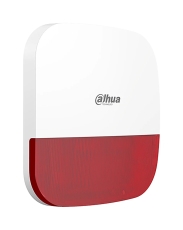 Dahua DHI-ARA13-W2(868) – безжична външна сирена AirShield, червен строб (red)