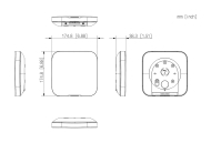 Dahua ARC3800H-W2(868) – монтаж (инсталация)