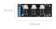 Ajax Transmitter Jeweller – размери 100 × 39 mm