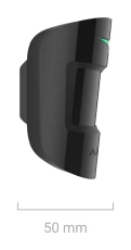 Ajax CombiProtect Jeweller – дълбочина 50 mm