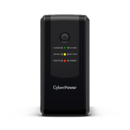 Линейно-интерактивен UPS CYBERPOWER UT650EG – черен – снимка 2
