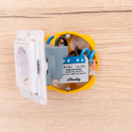 Монофазен Wi-Fi електромер Shelly Plus PM Mini – снимка 2