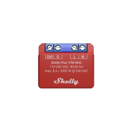 Единично Wi-Fi реле Shelly PLUS 1PM Mini – снимка 1